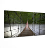 Suspension Bridge Mega Glass Wall Art by Insigneart USA
