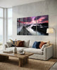 Foggy Sea Mega Glass Wall Art by Insigneart USA