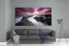 Foggy Sea Mega Glass Wall Art by Insigneart USA
