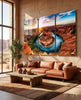 Grand Canyon Mega Glass Wall Art by Insigneart USA