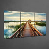 Pier Mega Glass Wall Art by Insigneart USA