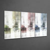 Pastel Colors Mega Glass Wall Art by Insigneart USA