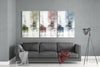 Pastel Colors Mega Glass Wall Art by Insigneart USA
