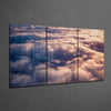 Mega Glass Wall Art Above The Clouds by Insigneart USA