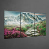 Path Road Mega Glass Wall Art by Insigneart USA