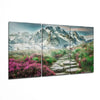 Path Road Mega Glass Wall Art by Insigneart USA