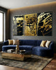 Abstract Doodles Mega Glass Wall Art by Insigneart USA
