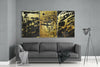 Abstract Doodles Mega Glass Wall Art by Insigneart USA
