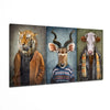 Animal Heads Mega Glass Wall Art by Insigneart USA