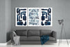 Scandinavian Lines Mega Glass Wall Art by Insigneart USA