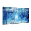 Abstract Blue Mega Glass Wall Art by Insigneart USA