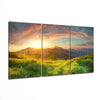 Sunset in the Countryside Mega Glass Wall Art by Insigneart USA