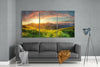 Sunset in the Countryside Mega Glass Wall Art by Insigneart USA