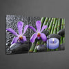 Purple Orchid Mega Glass Wall Art by Insigneart USA