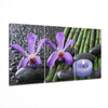 Purple Orchid Mega Glass Wall Art by Insigneart USA