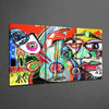Abstract Cello Mega Glass Wall Art by Insigneart USA