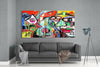 Abstract Cello Mega Glass Wall Art by Insigneart USA