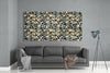 Colored Shapes Glass Wall Art by Insigneart USA