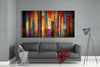 Painted Wood Mega Glass Wall Art by Insigneart USA
