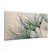 Green Dandelion Glass Wall Art by Insigneart USA