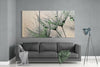Green Dandelion Glass Wall Art by Insigneart USA