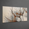 Cinnamon Dandelion Glass Wall Art by Insigneart USA