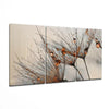 Cinnamon Dandelion Glass Wall Art by Insigneart USA