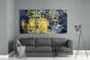 Gold Stain Mega Glass Wall Art by Insigneart USA