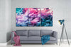 Pastel Smoke Mega Glass Wall Art by Insigneart USA