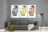Leaves Mega Glass Wall Art by Insigneart USA