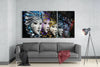 Venetian Masks Mega Glass Wall Art by Insigneart USA