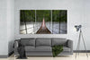 Suspension Bridge Mega Glass Wall Art by Insigneart USA