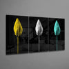 Tulips Mega Glass Wall Art by Insigneart USA
