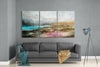 Abstract Lake Mega Glass Wall Art by Insigneart USA