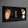 Abstract Shapes Mega Glass Wall Art by Insigneart USA