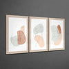 Abstract Shapes 1 Glass Wall Art by Insigneart USA