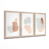 Abstract Shapes 1 Glass Wall Art by Insigneart USA