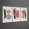 Abstract Shapes 2 Glass Wall Arts by Insigneart USA