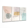 Abstract Shapes 7 Glass Wall Arts by Insigneart USA