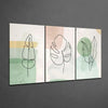 Abstract Shapes 8 Glass Wall Arts by Insigneart USA