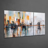 Abstract Shapes 10 Glass Wall Arts by Insigneart USA