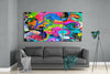 Dance of Colors Glass Wall Art by Insigneart USA