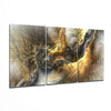 Yellow Lava Glass Wall Art by Insigneart USA
