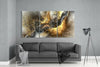 Yellow Lava Glass Wall Art by Insigneart USA