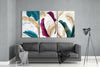 Soft Leaves Glass Wall Art by Insigneart USA
