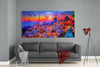 City and Woman Glass Wall Art by Insigneart USA
