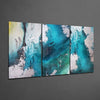 Abstract Blue Glass Wall Art by Insigneart USA