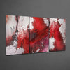 Abstract Red Glass Wall Art by Insigneart USA