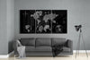 World Map Glass Wall Art by Insigneart USA