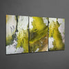 Abstract Green Mega Glass Wall Art by Insigneart USA
